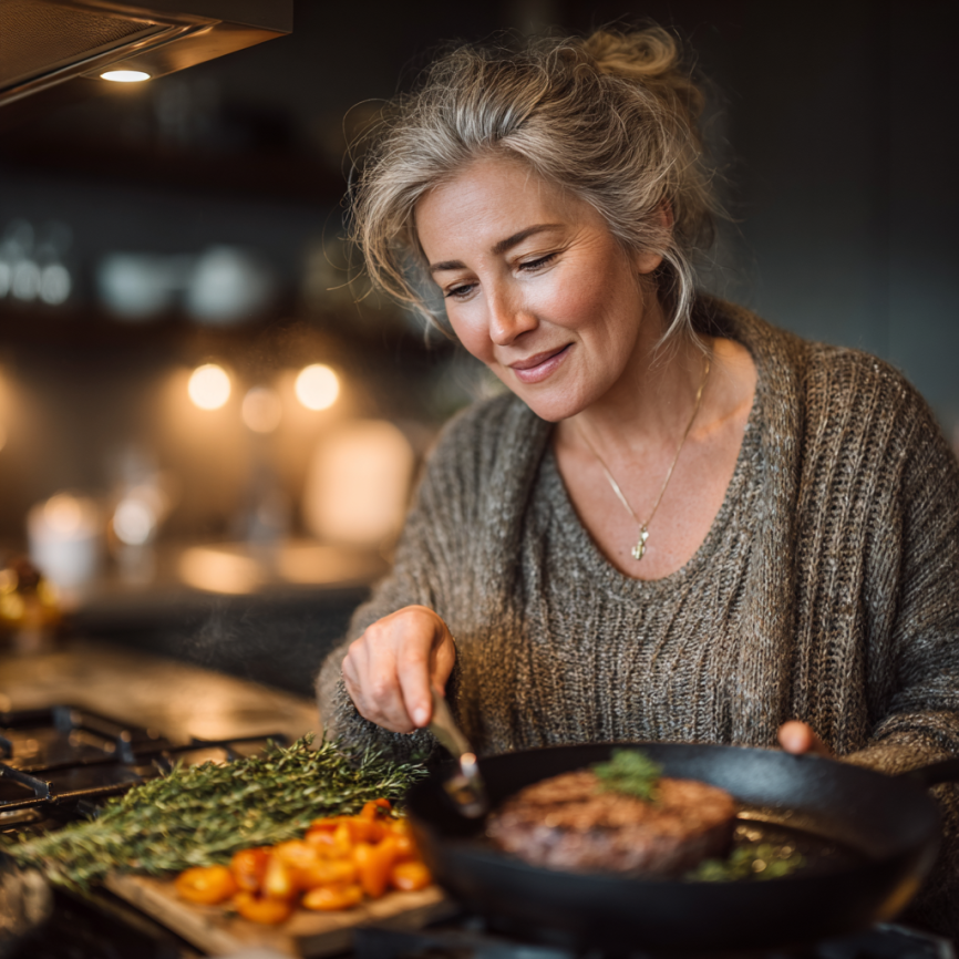 Корисність здорового харчування для літніх людей